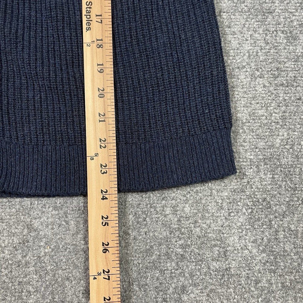 Orvis Cardigan Sweater Size Small Blue Wool Blend Button Up Casual Grandpa - Picture 6 of 10
